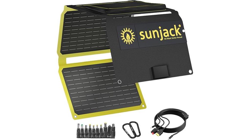 portable solar panel charger