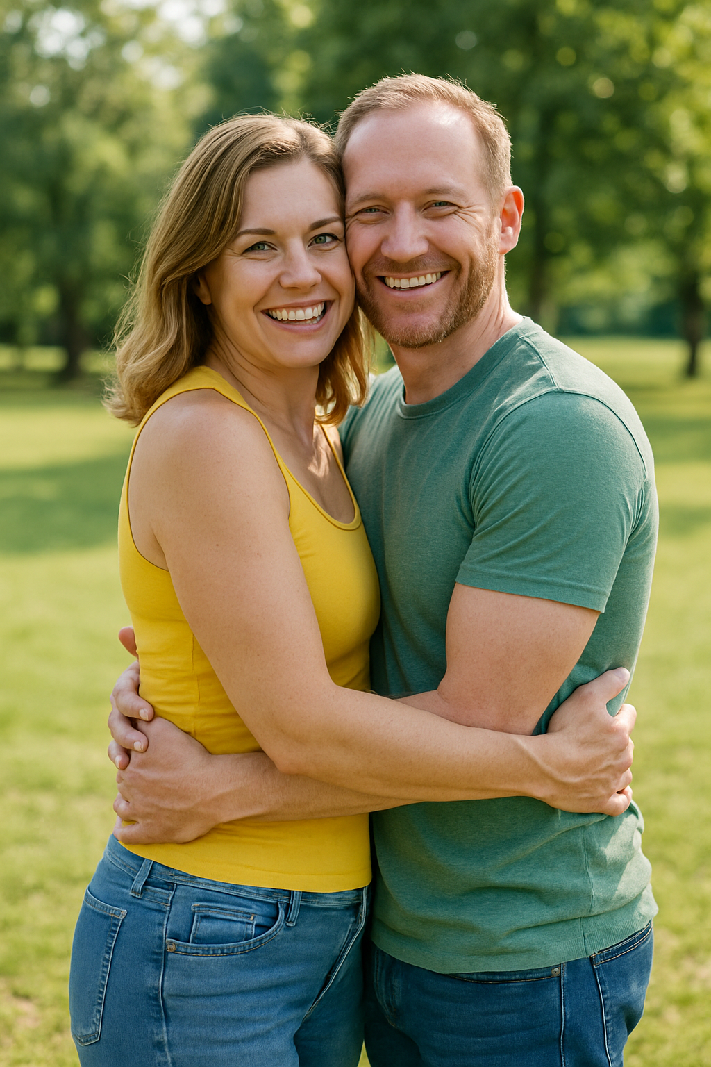 Happy couple after Keto Max