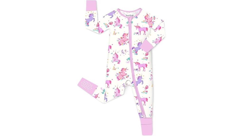 bamboo fabric baby pajamas