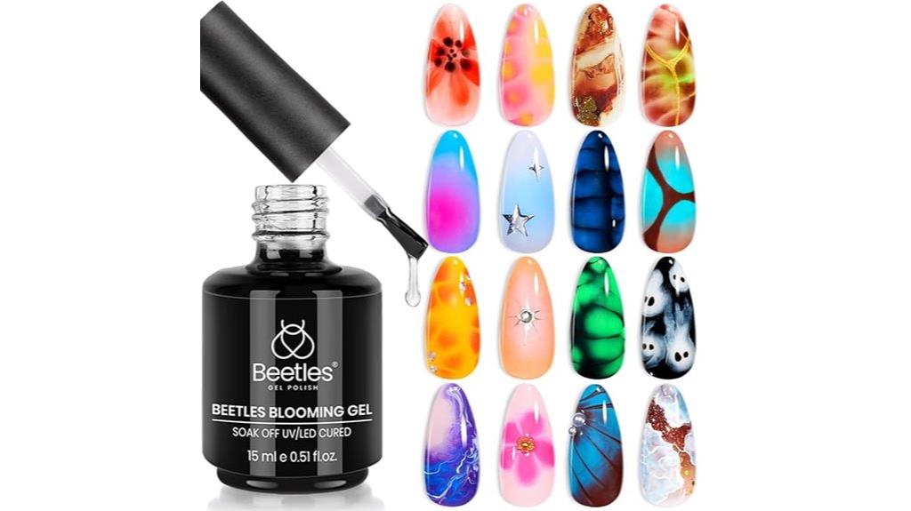 beetles nail art polish