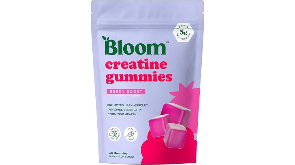 berry flavored creatine gummies