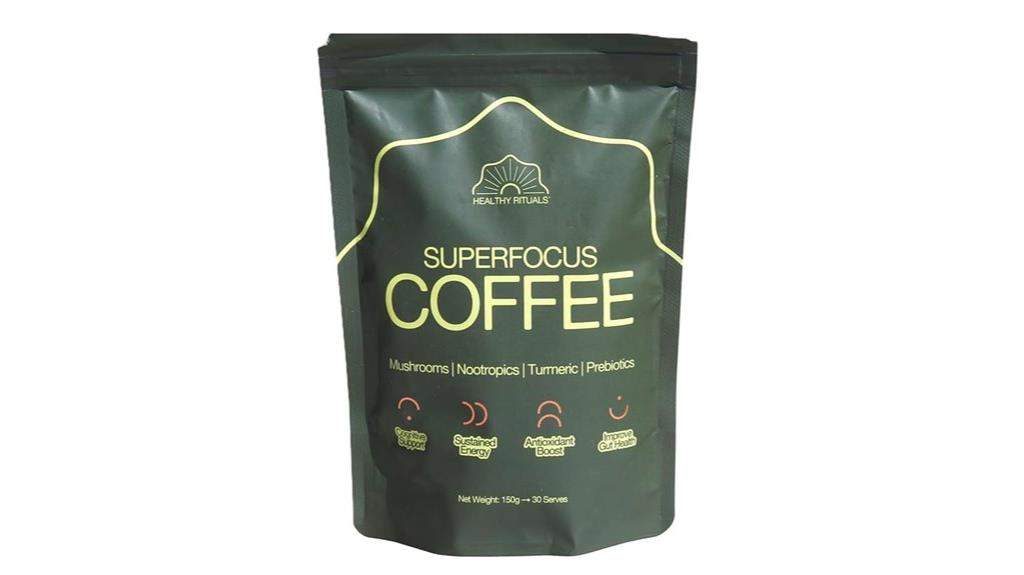 mushroom infused instant coffee