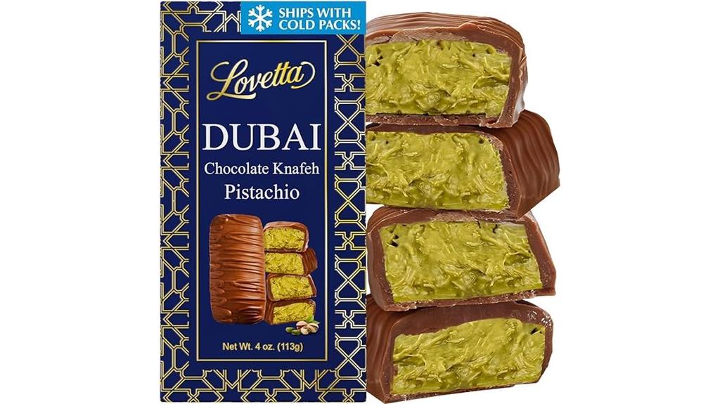 pistachio chocolate bar delight