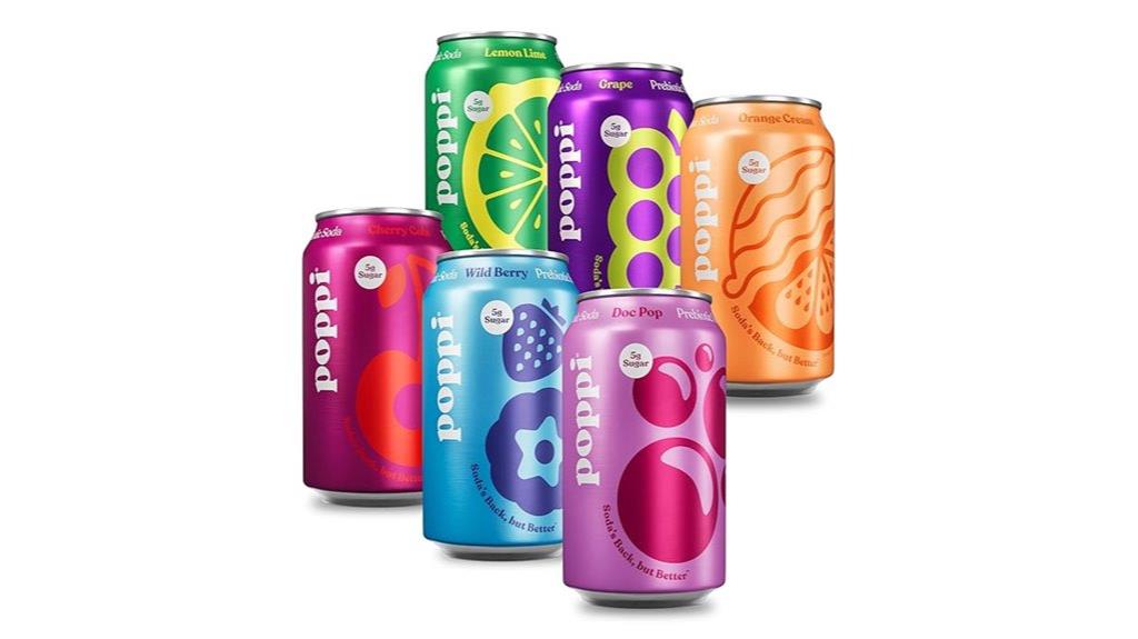 sparkling prebiotic soda pack