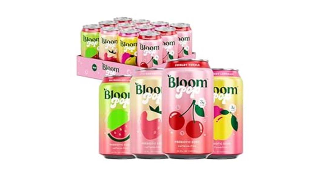 variety pack prebiotic soda