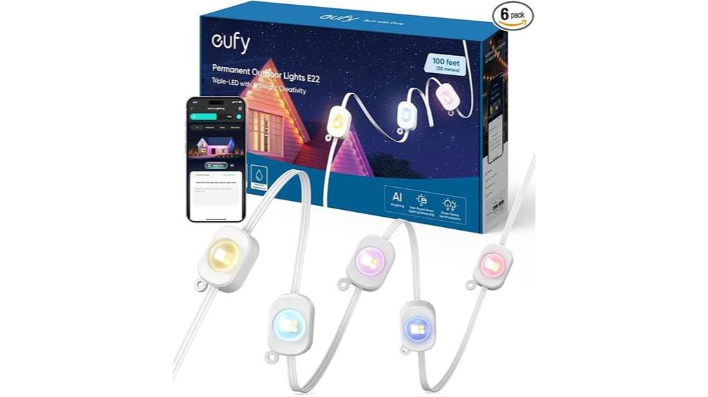 eufy outdoor lights 100ft