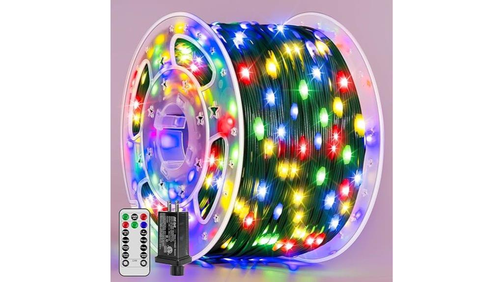 multicolor led string lights