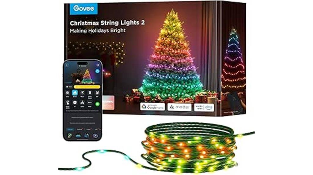 smart rgbw christmas lights