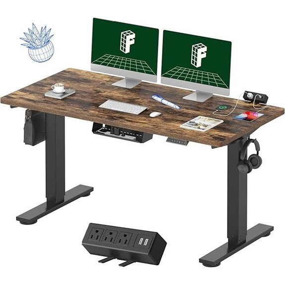 FLEXISPOT EN2 Standing Desk with Cable Management
