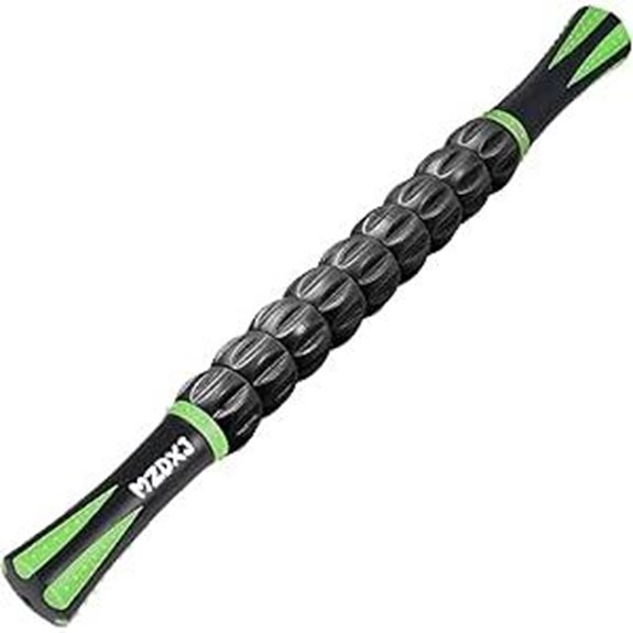 Muscle Roller Stick for Athletes — 18 Green/Black
