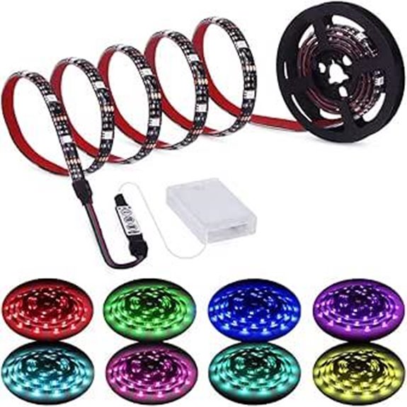 battery operated color changing lights