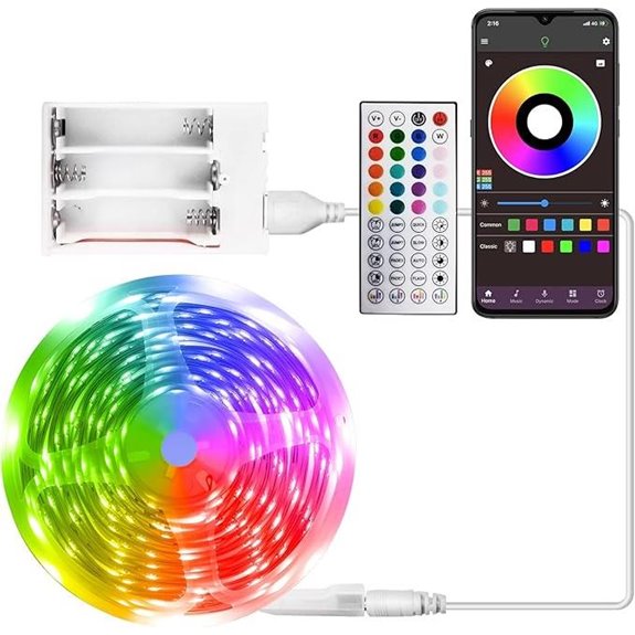 battery powered led strip