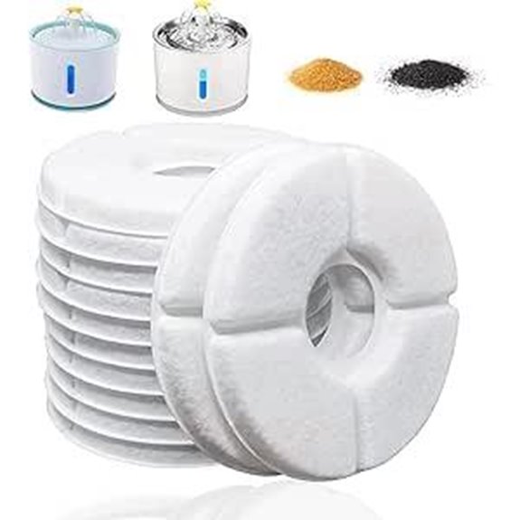 Cirfifth Cat Water Fountain Filters — 12 Pack