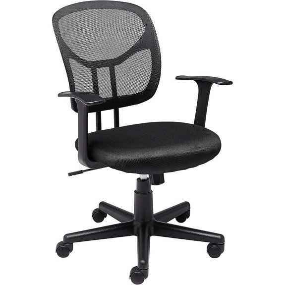 Amazon Basics Mesh Mid-Back Swivel Office Chair