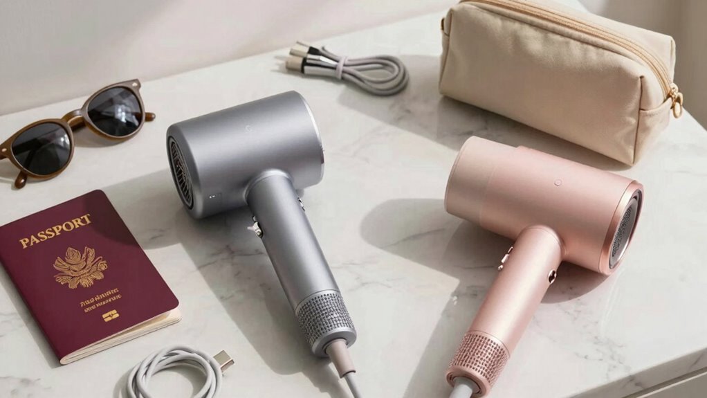 compact travel hair dryers