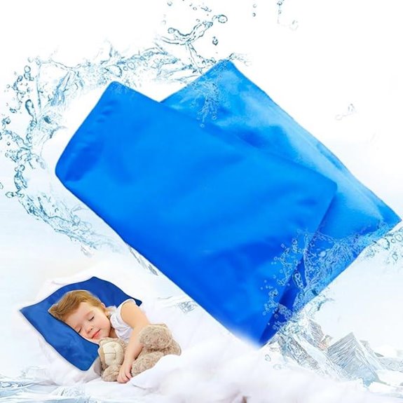 Cooling Pad Mat for Pillow – Night Comfort (Blue)