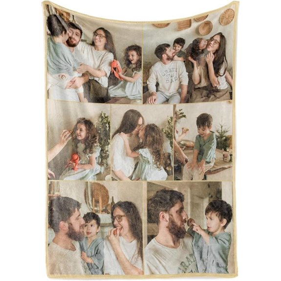 Custom Photo Blanket – Printed in USA (50x60)
