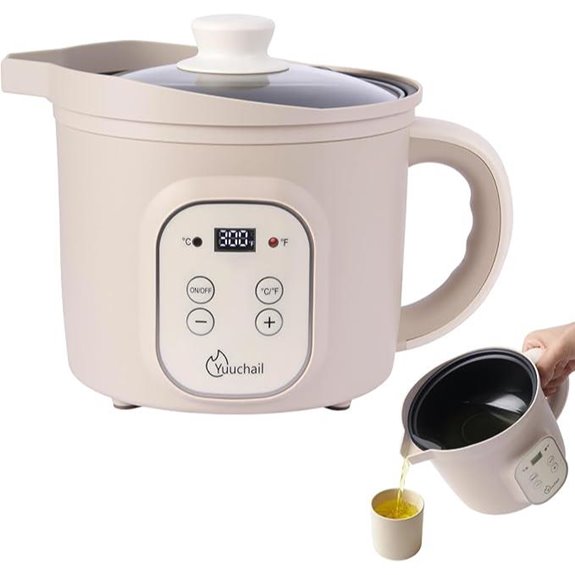 Yuuchail Electric Wax Melter with Digital Display