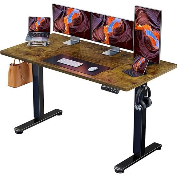 ErGear Height Adjustable Electric Standing Desk (55x28)