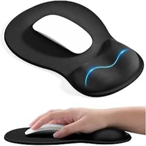 EooCoo Gel Wrist Rest Ergonomic Mouse Pad