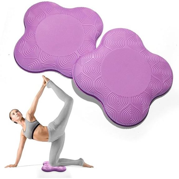 Yoga Knee & Elbow Cushions — Extra Thick Foam Pads (2 Pack)
