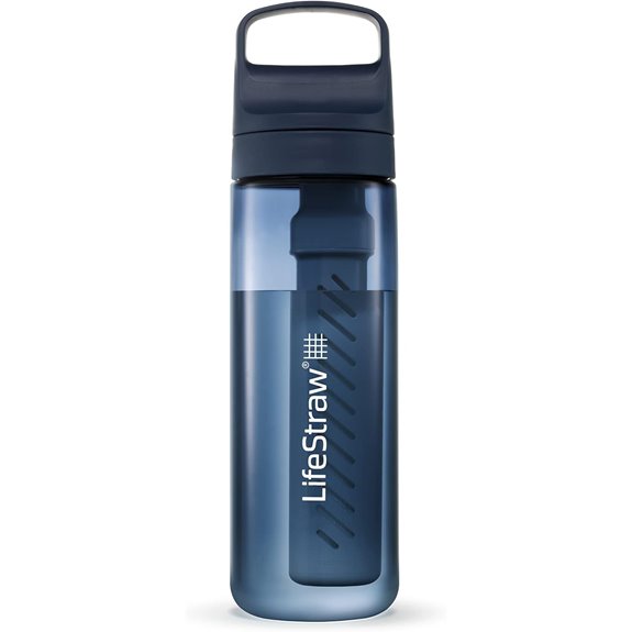 LifeStraw Go Water Filter Bottle with Microplastics Removal