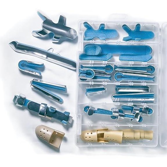 Brace On Finger Splint Kit with 8 Finger STAX Covers