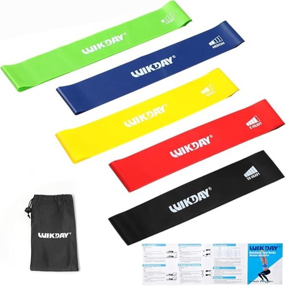 Resistance Bands Set for Working Out (5-Piece)