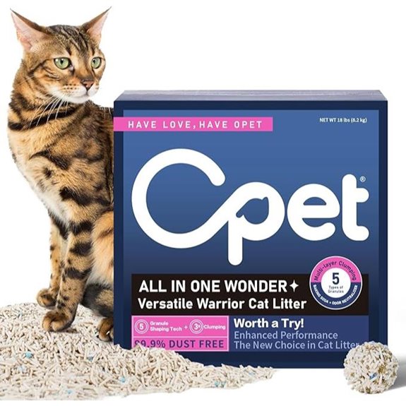 OPET Mixed Tofu Cat Litter - 18lb Flushable Odor Control