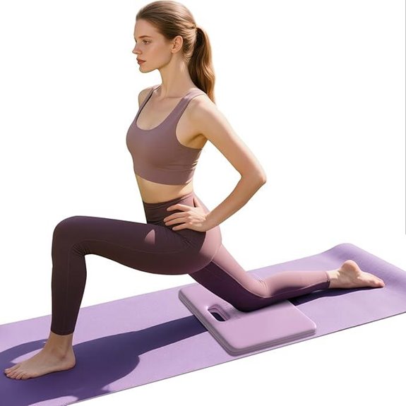 Yoga Knee Pad with 1-Inch Cushioning (Foldable)
