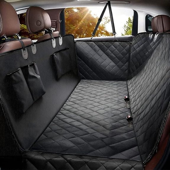 Waterproof Dog Car Seat Cover with Hammock