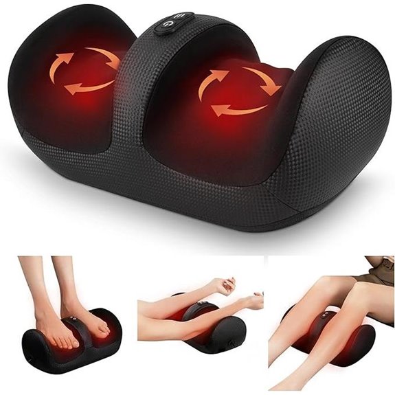 Nekteck Shiatsu Foot & Calf Massager with Heat