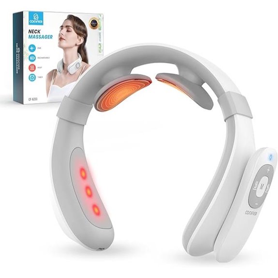 COMFIER Heated Neck Massager with Heat and EMS
