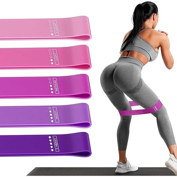 Resistance Loop Bands Set for Home Fitness (5)