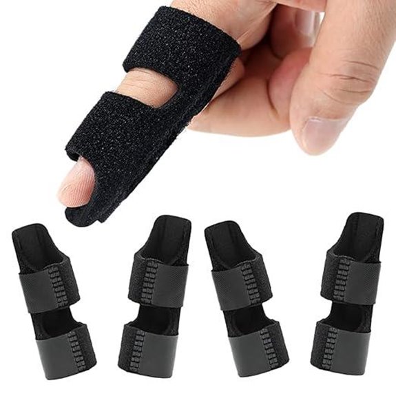 4 Pcs Trigger Finger Splints for Knuckles