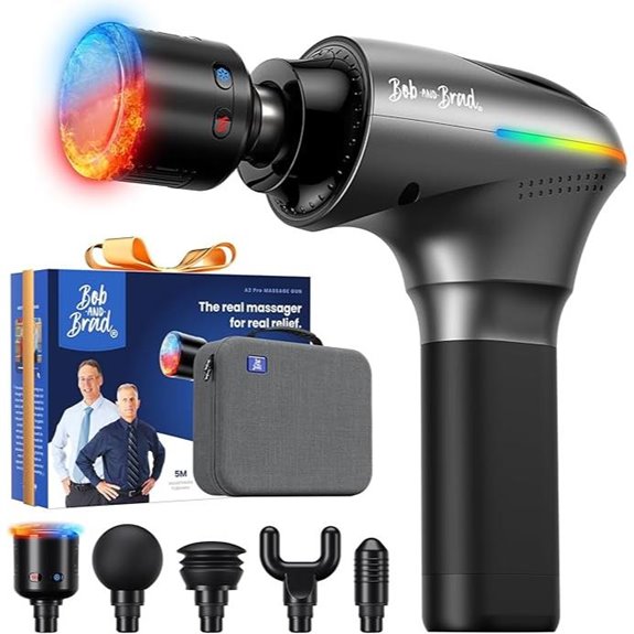 BOB AND BRAD A2 Pro Massage Gun with Heat