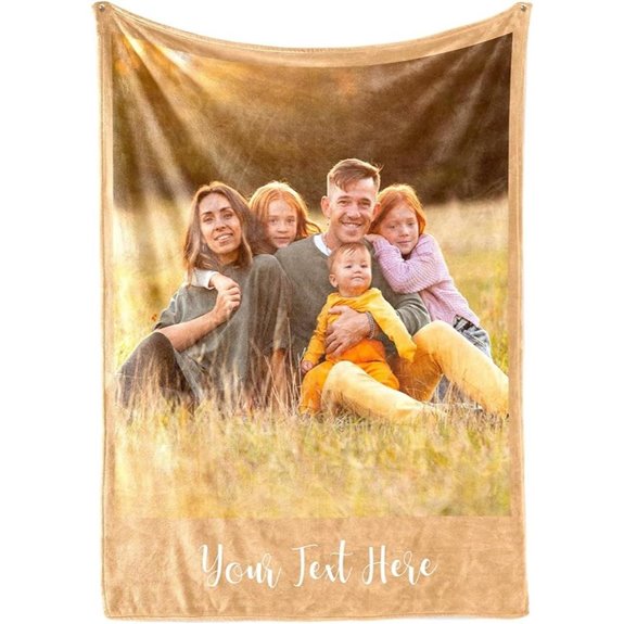 Custom Photo Blanket - Printed in USA (30x40)