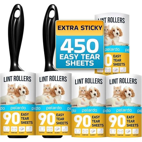 pet hair lint rollers