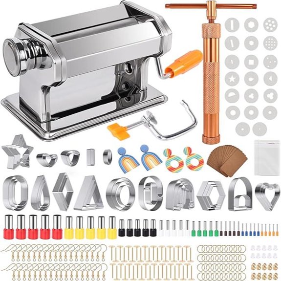 Yofuly Polymer Clay Press Machine & Cutters Set