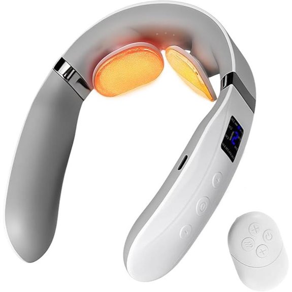 Neck Massager with Heat – Portable Cordless Ultra-Light