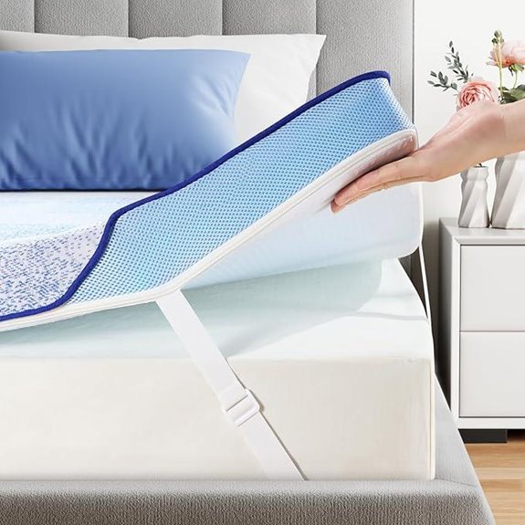 PERLECARE 3 Memory Foam Mattress Topper Queen