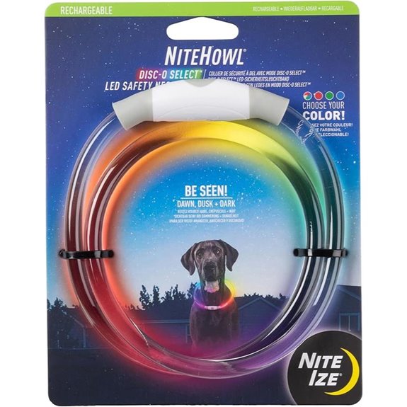 Nite Ize NiteHowl Rechargeable LED Dog Necklace