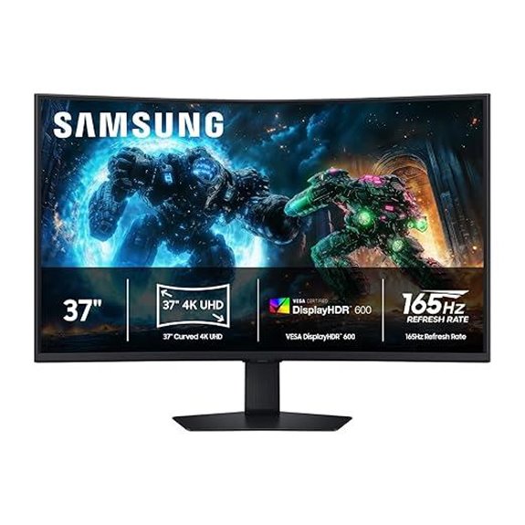 Samsung 37” Odyssey G7 4K Gaming Monitor (G75F)