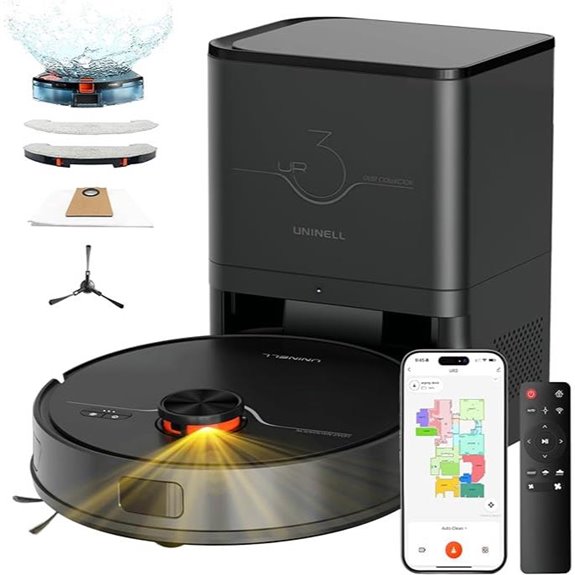 Robot Vacuum and Mop Combo with Self-Empty Dock UR3