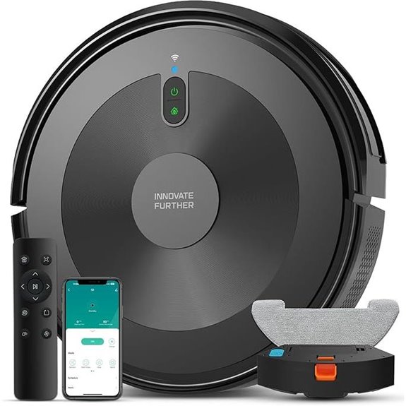 Robot Vacuum and Mop with App Control 4000Pa