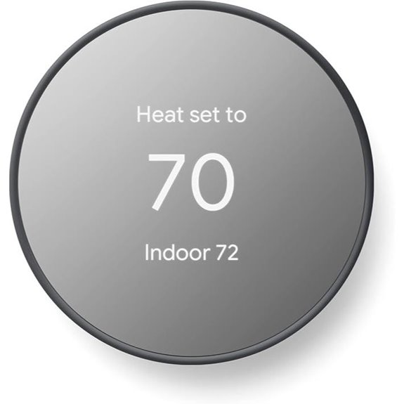 Google Nest Thermostat Smart Wi‑Fi Thermostat (Charcoal)