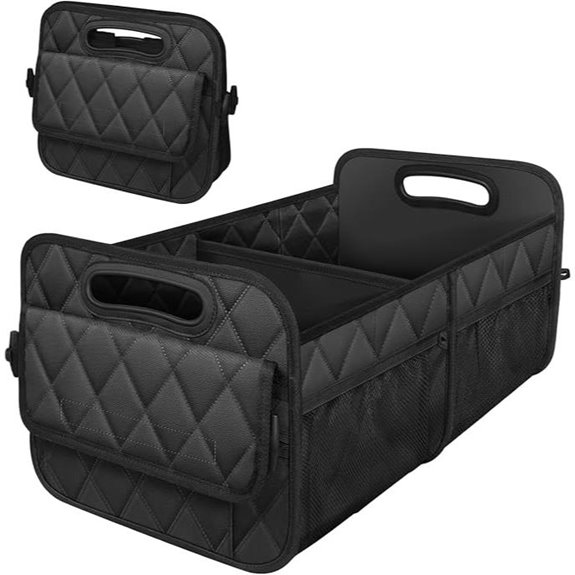 Deosk Car Trunk Organizer with 6 Pockets 50L