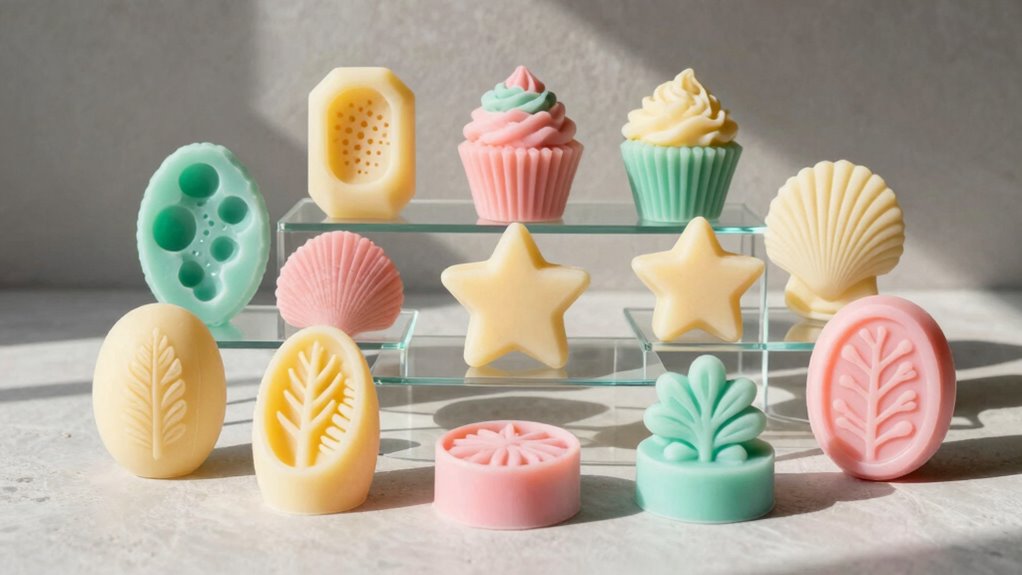 unique silicone soap molds