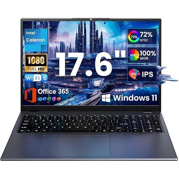 2025 17.6 Laptop with Office 365 Windows 11