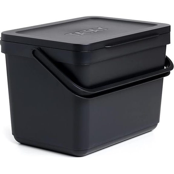 TATAY 6L Bio-Abfalleimer — Kompakt, aus recyceltem Material